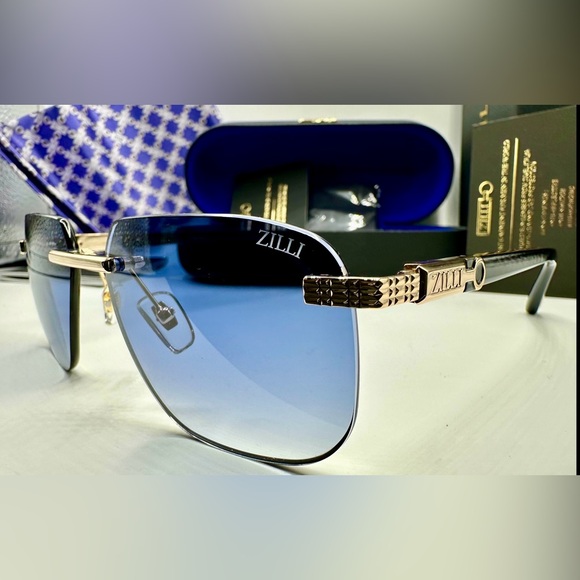 👑Zilli ZL65085, C01🏆‼️Size 57-17-145, Titanium, Limited Edition  France 🇫🇷 - Picture 2 of 16